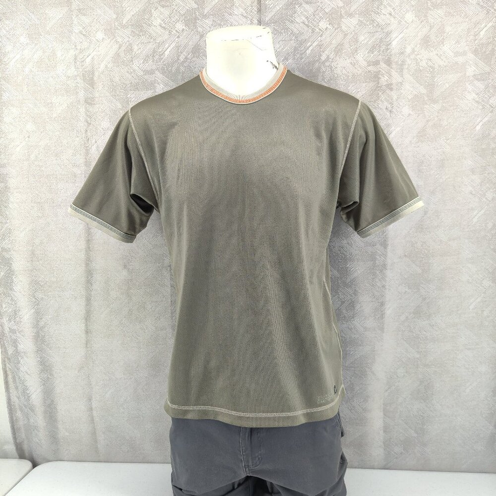 Vintage Nike ACG Shirt Men Medium Green Dri Fit Base Layer Outdoors Training